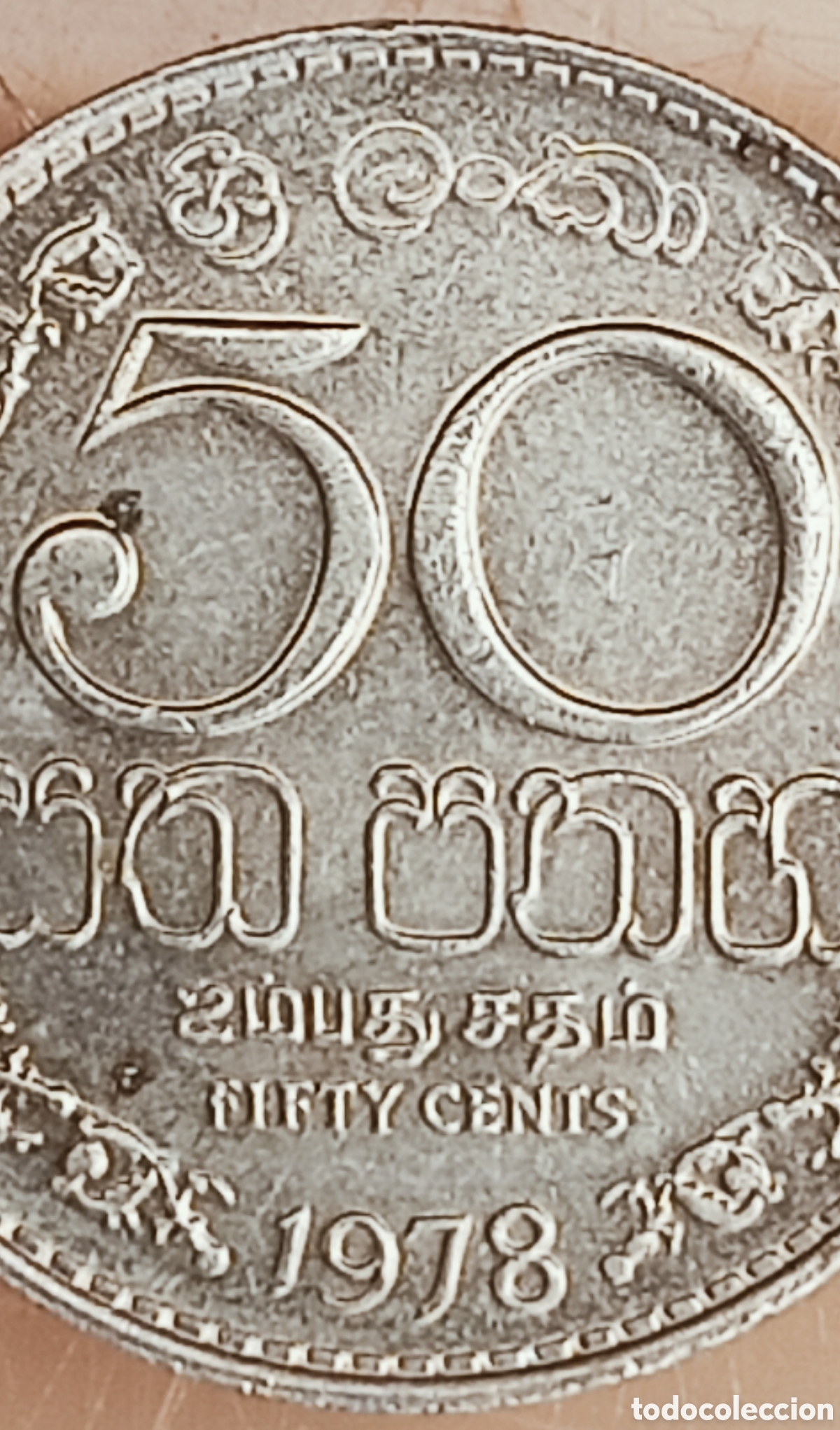 Monedas con errores: Moneda Sri Lanka(1978) var&iacute;ante - Foto 18
