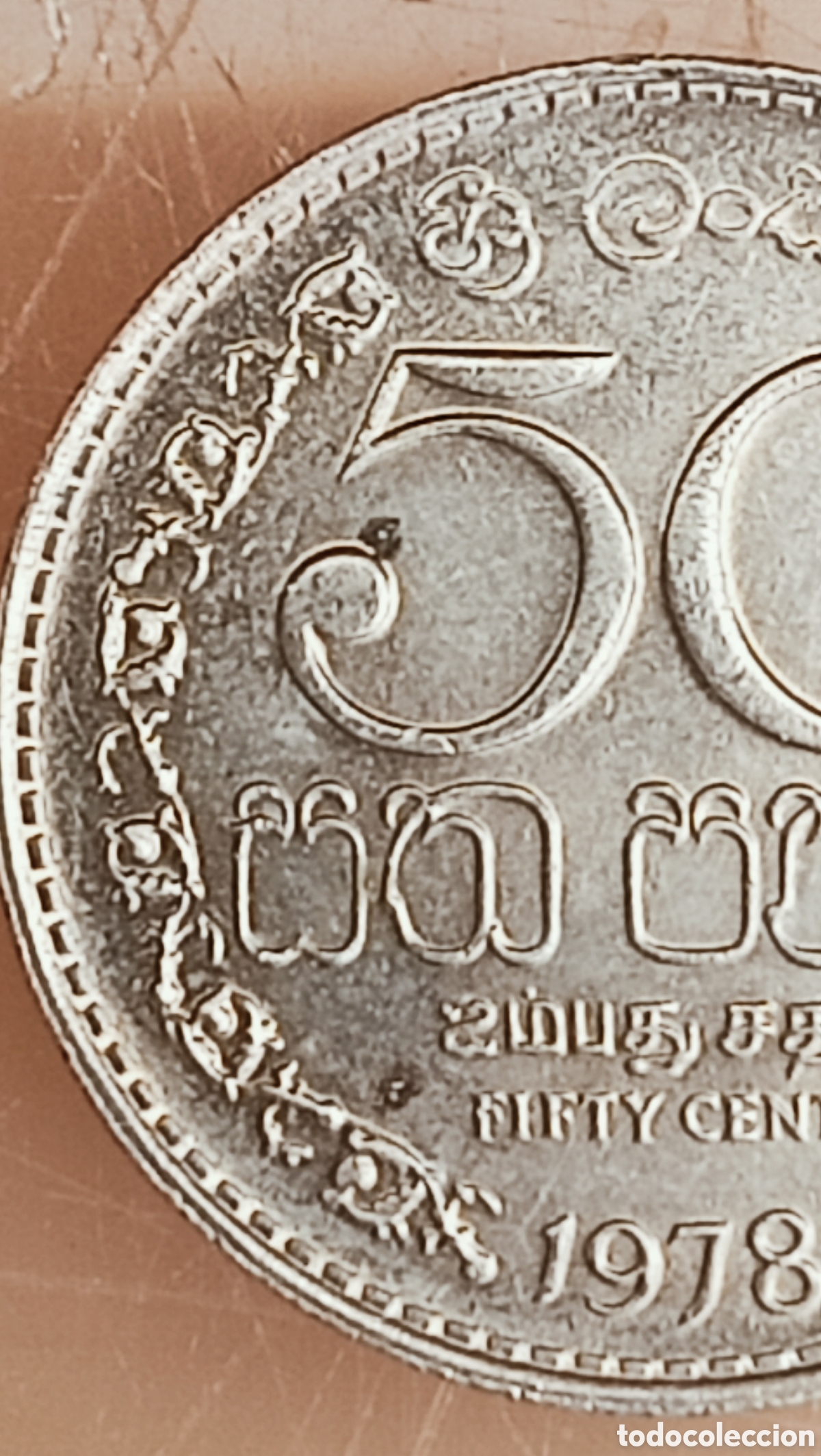 Monedas con errores: Moneda Sri Lanka(1978) var&iacute;ante - Foto 19