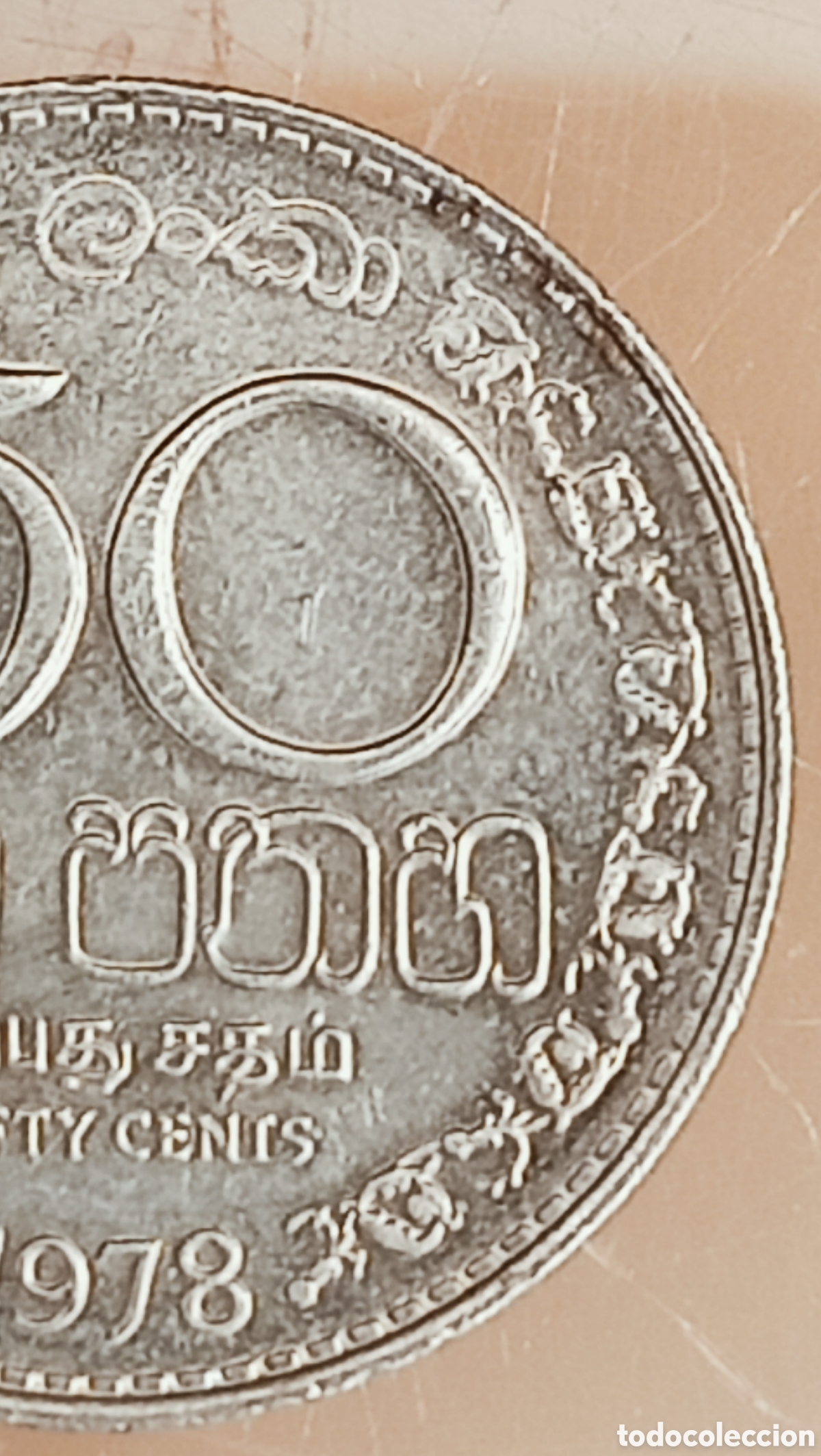 Monedas con errores: Moneda Sri Lanka(1978) var&iacute;ante - Foto 20