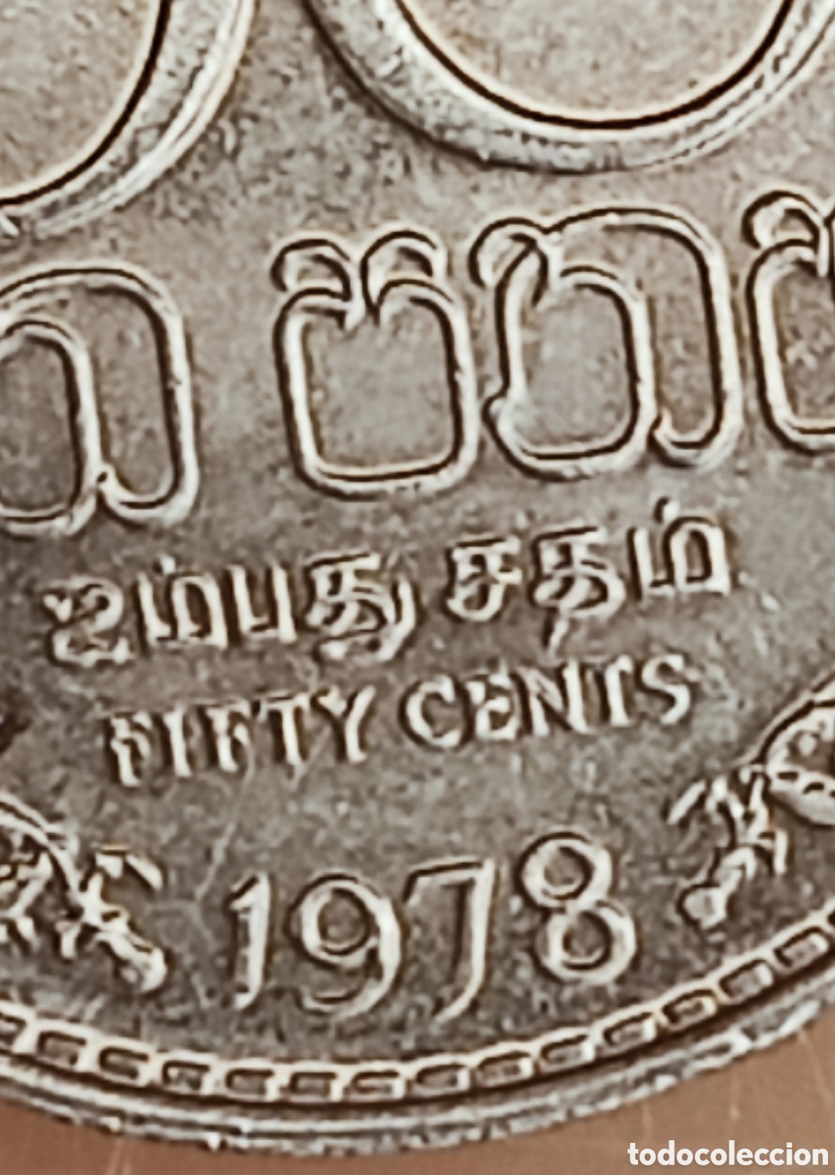 Monedas con errores: Moneda Sri Lanka(1978) var&iacute;ante - Foto 22