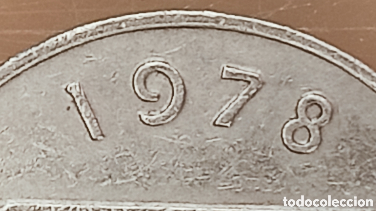 Monedas con errores: Moneda Irlanda (1978) Error Combinado - Foto 5