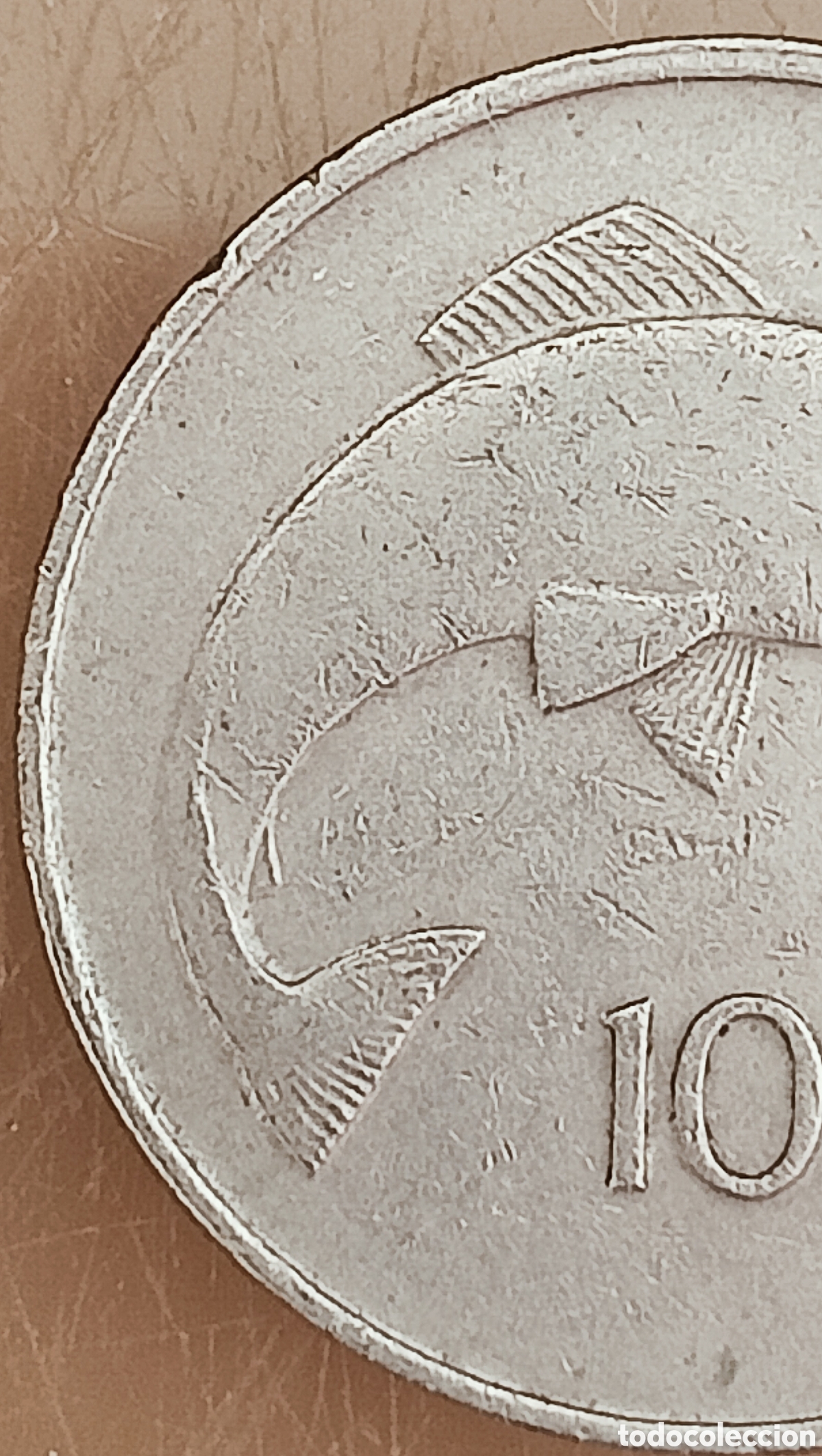 Monedas con errores: Moneda Irlanda (1978) Error Combinado - Foto 10