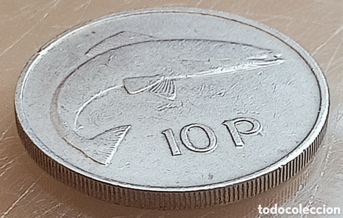 Monedas con errores: Moneda Irlanda (1978) Error Combinado - Foto 28