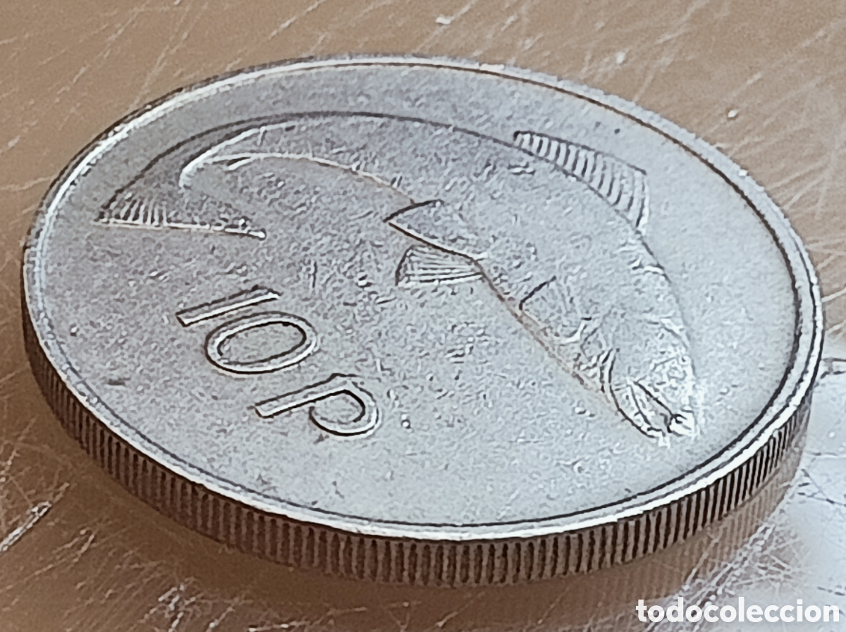 Monedas con errores: Moneda Irlanda (1978) Error Combinado - Foto 29