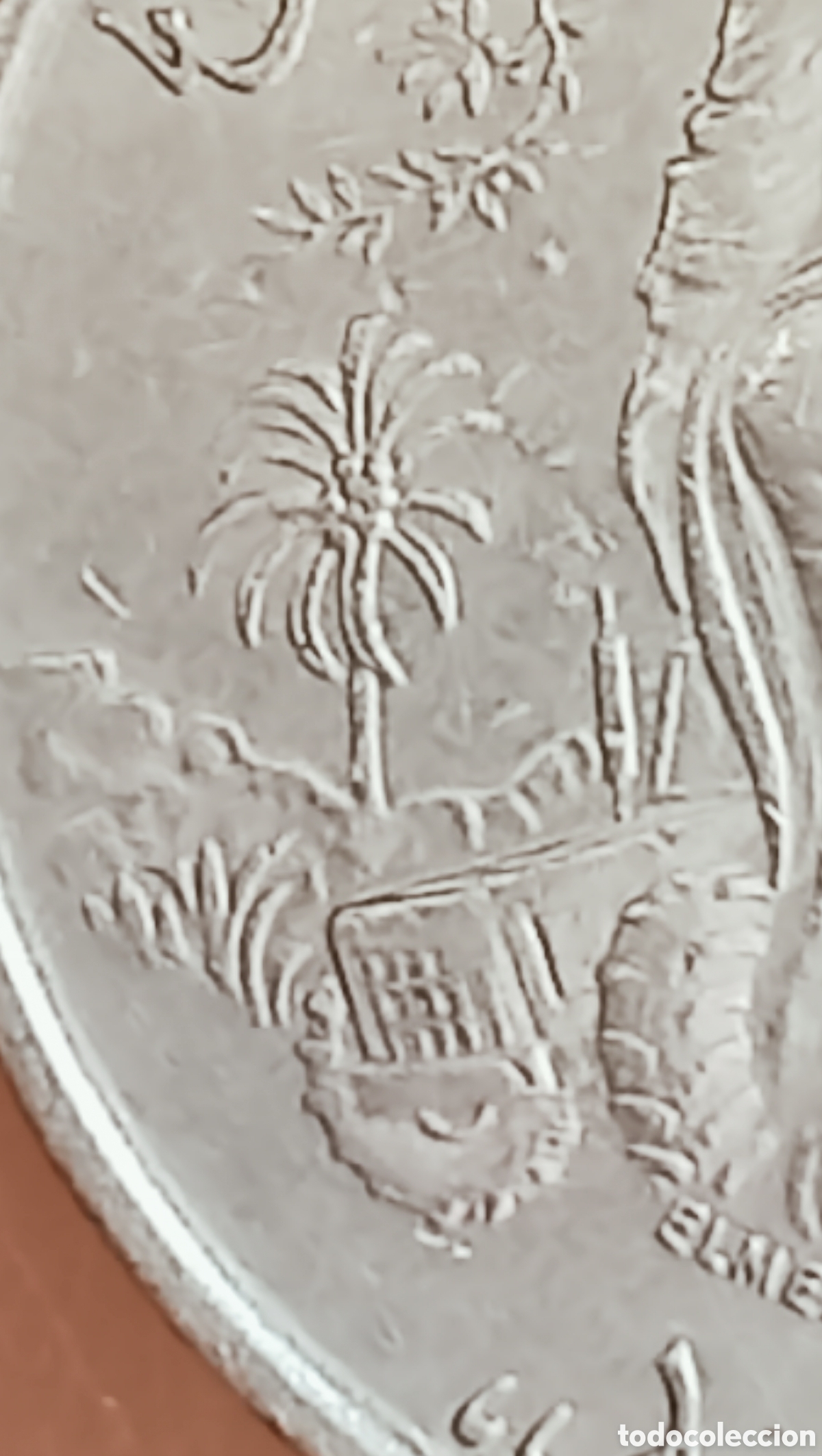 Monedas con errores: Moneda T&uacute;nez (1976) Rara variante - Foto 29