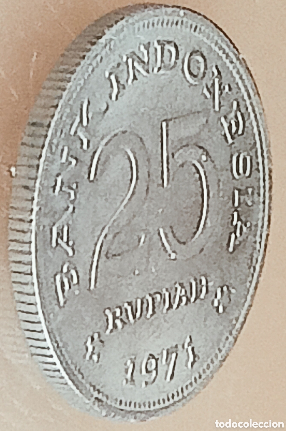 Monedas con errores: Moneda Indonesia (1971) error de ceca - Foto 23