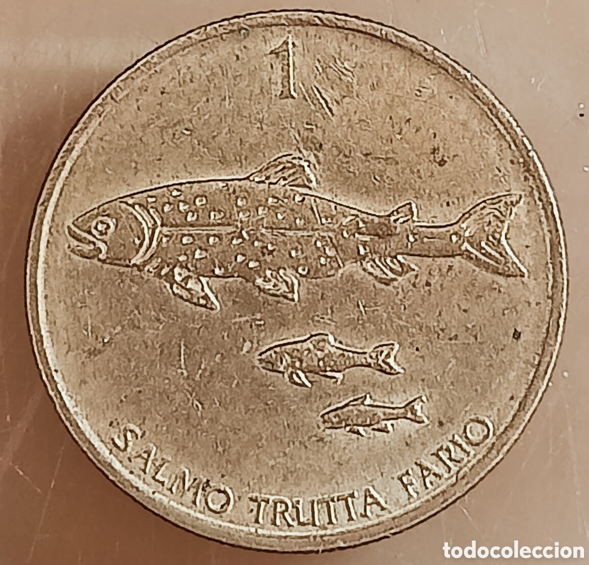 Monedas con errores: Moneda Eslovenia (1995) Error de acu&ntilde;aci&oacute;n - Foto 1