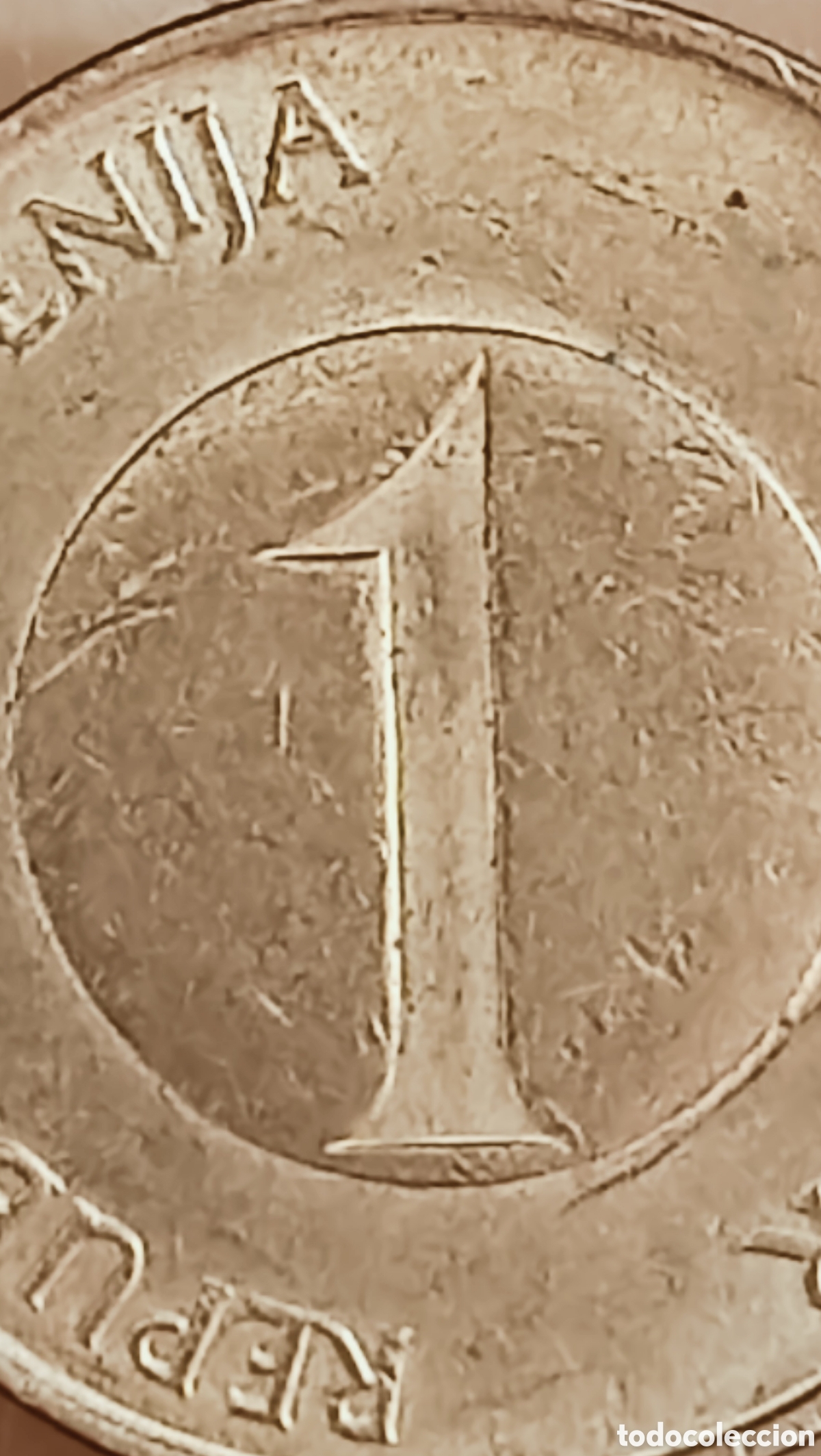 Monedas con errores: Moneda Eslovenia (1995) Error de acu&ntilde;aci&oacute;n - Foto 10
