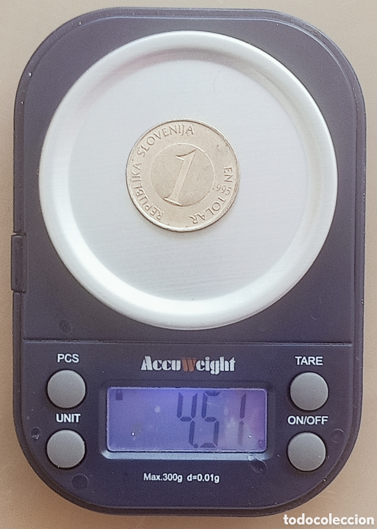 Monedas con errores: Moneda Eslovenia (1995) Error de acu&ntilde;aci&oacute;n - Foto 24