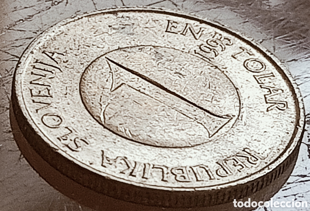 Monedas con errores: Moneda Eslovenia (1995) Error de acu&ntilde;aci&oacute;n - Foto 26
