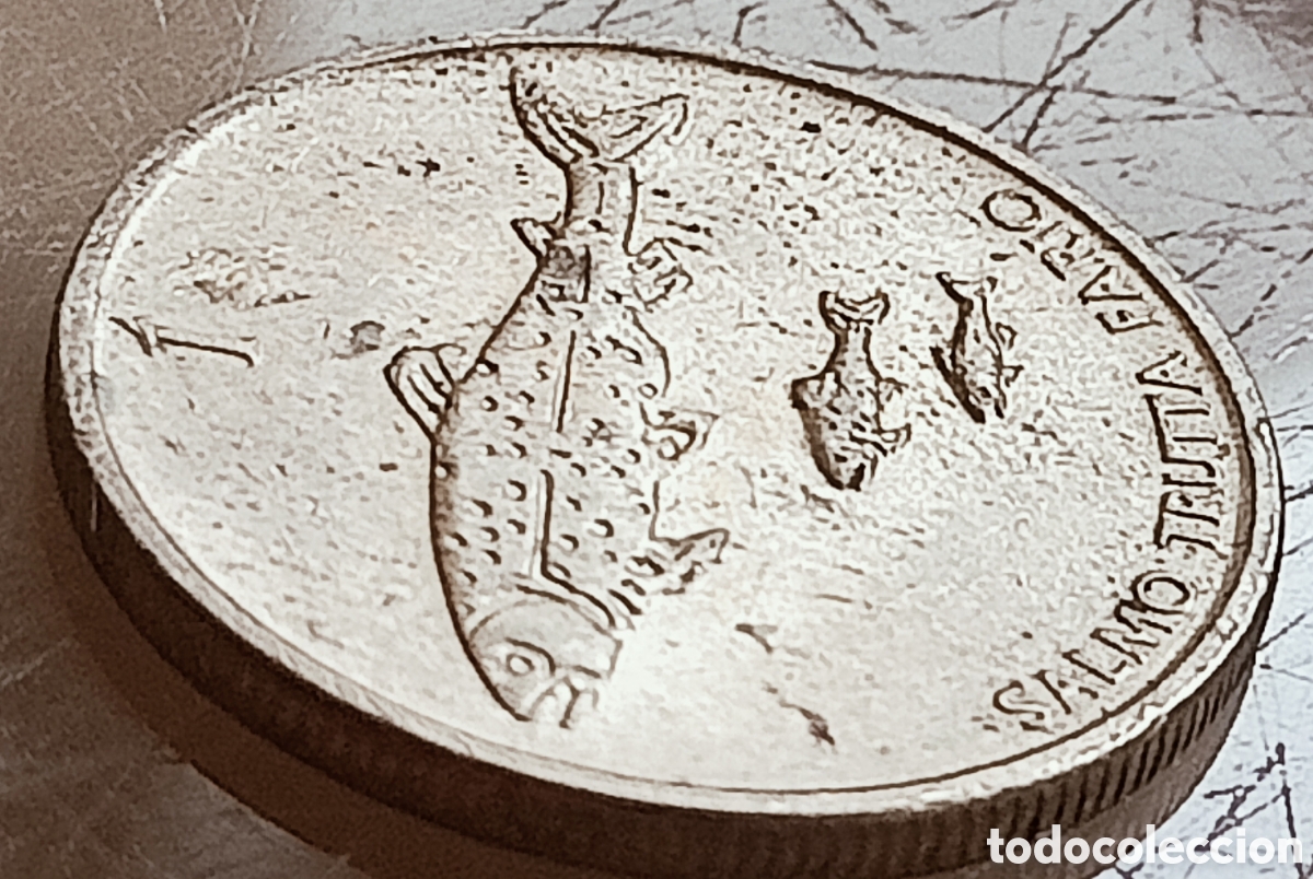 Monedas con errores: Moneda Eslovenia (1995) Error de acu&ntilde;aci&oacute;n - Foto 28
