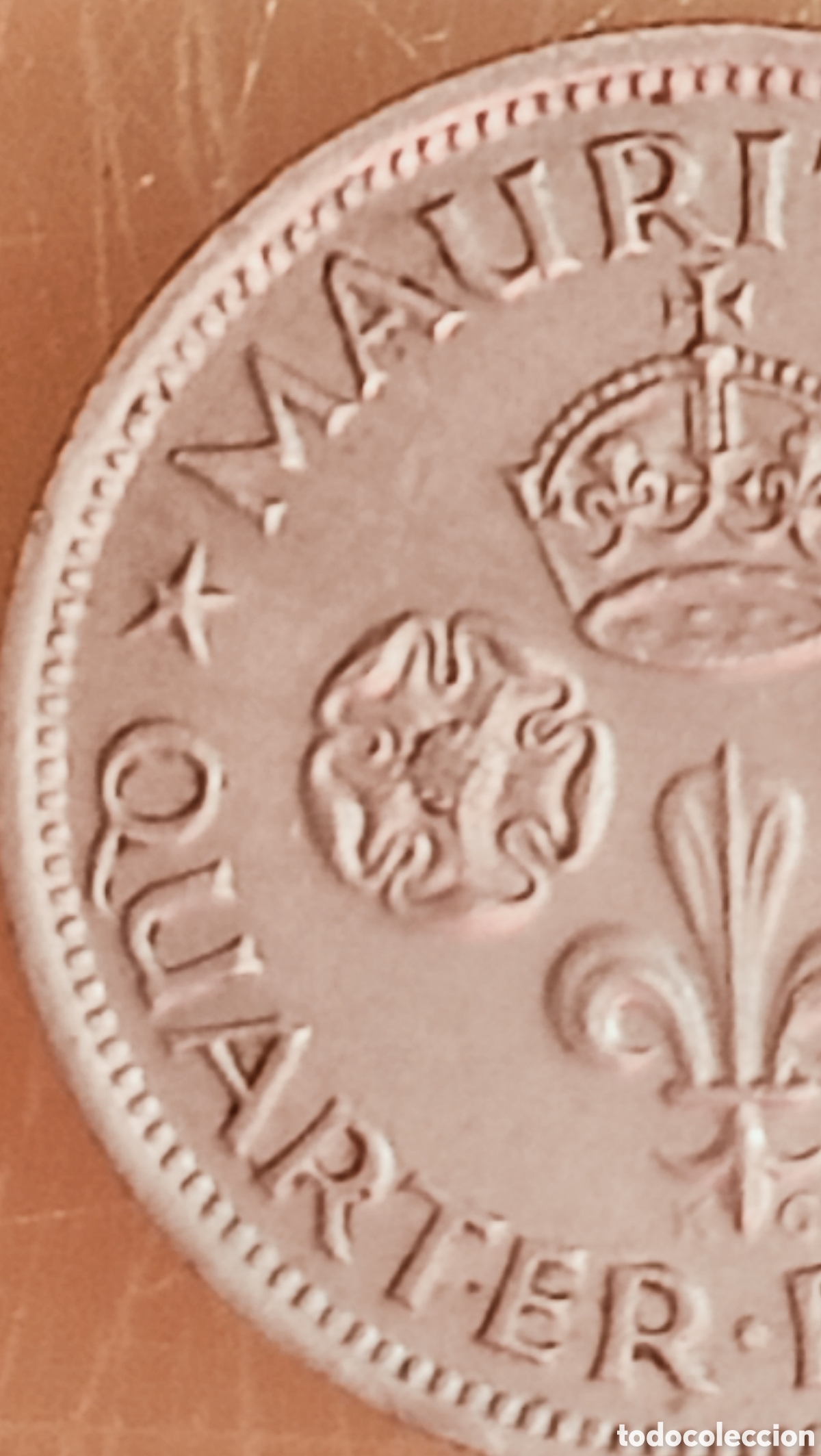 Monedas con errores: Moneda (Isla Mauricio)1971-error - Foto 7