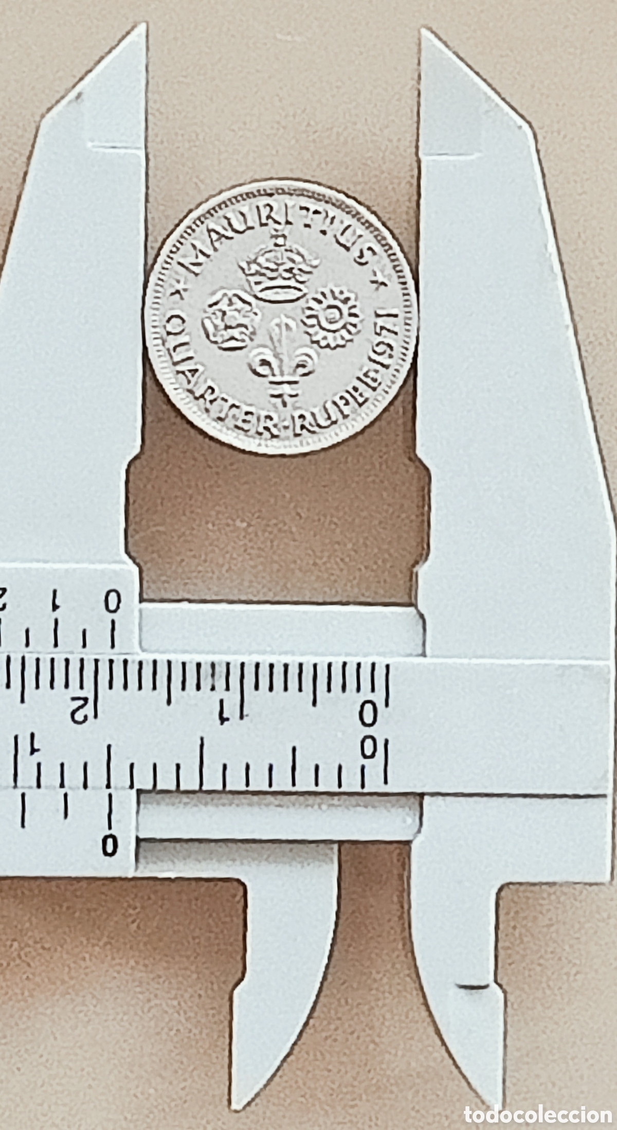 Monedas con errores: Moneda (Isla Mauricio)1971-error - Foto 20