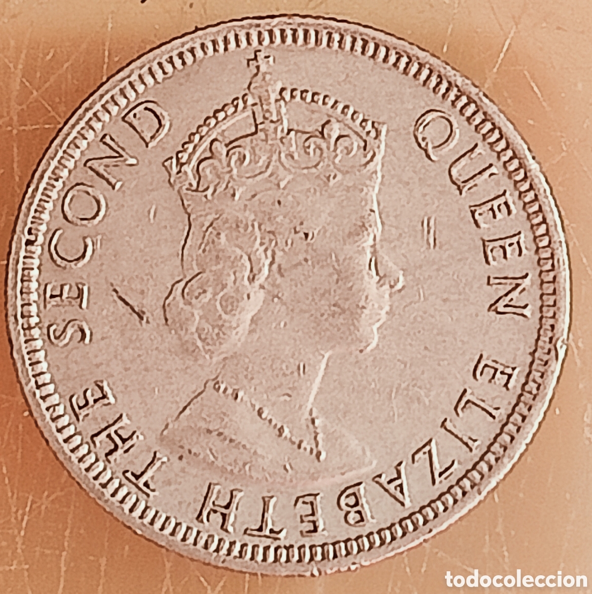 Monedas con errores: Moneda (Isla Mauricio)1971-error - Foto 1