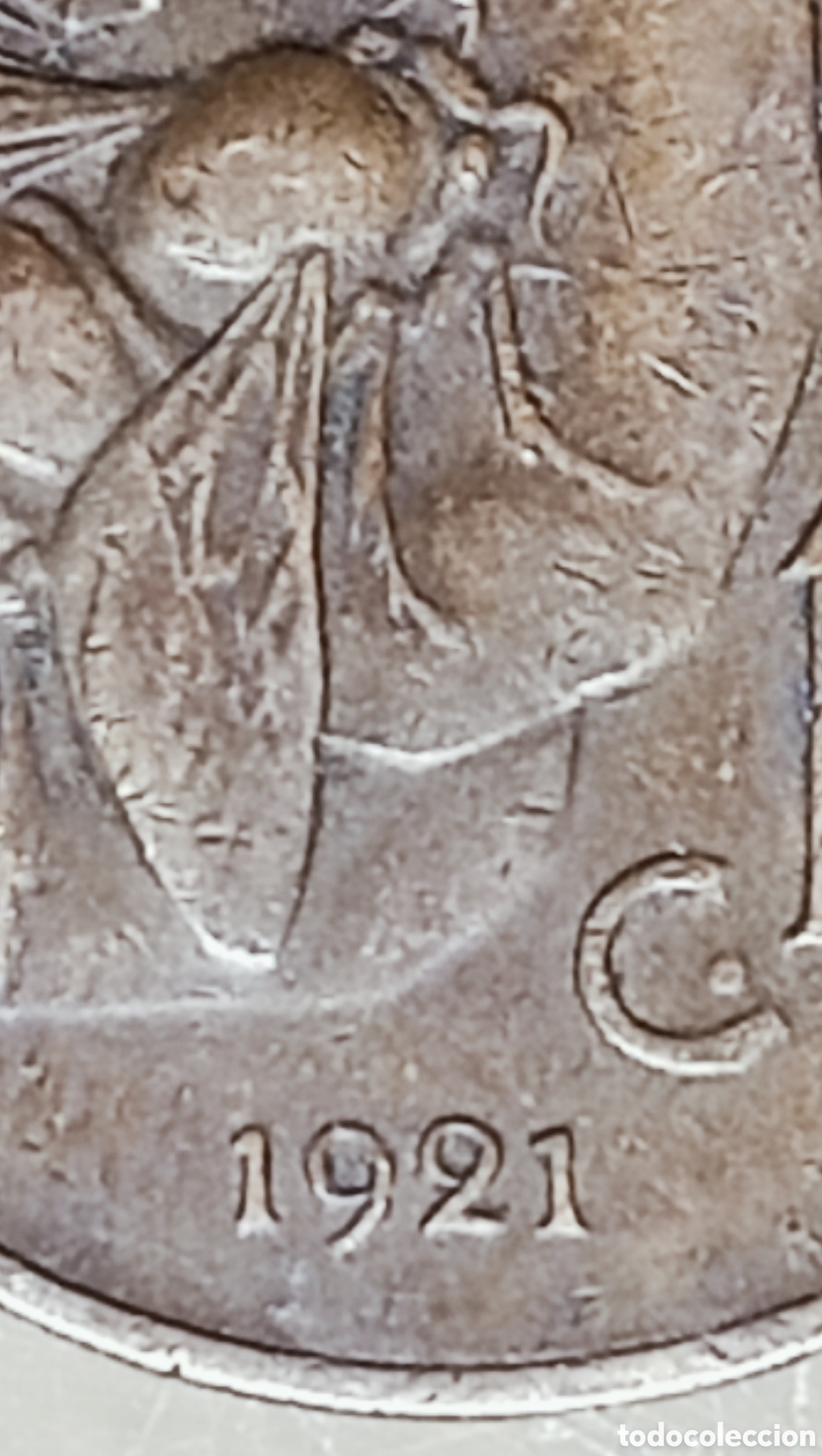 Monedas con errores: Moneda Italia (1921) variedad - Foto 12