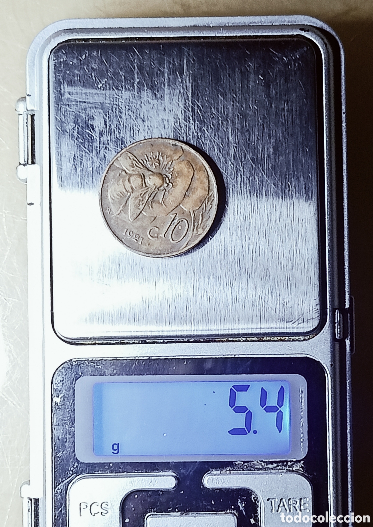 Monedas con errores: Moneda Italia (1921) variedad - Foto 29