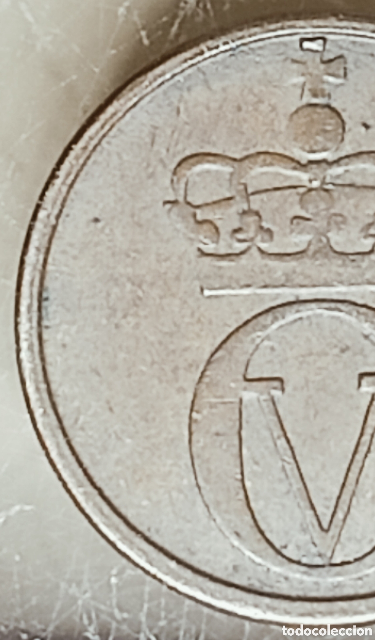 Monedas con errores: Moneda Noruega (1959) Error M&uacute;ltiple - Foto 7
