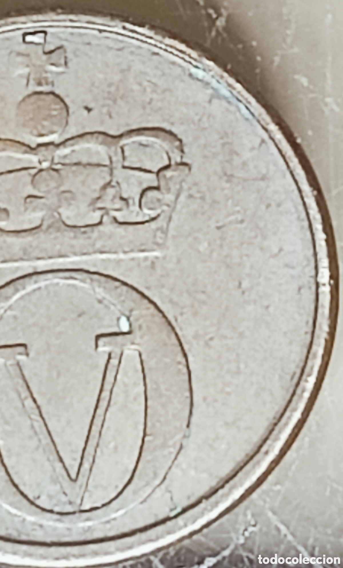 Monedas con errores: Moneda Noruega (1959) Error M&uacute;ltiple - Foto 8