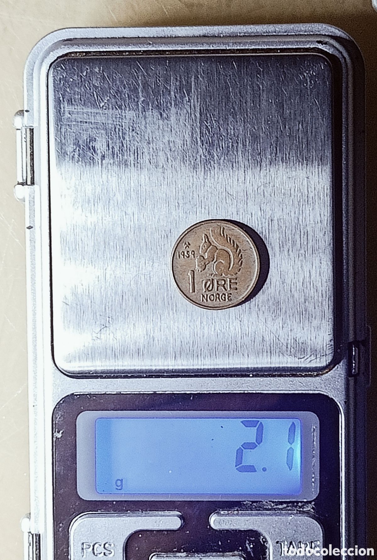 Monedas con errores: Moneda Noruega (1959) Error M&uacute;ltiple - Foto 19