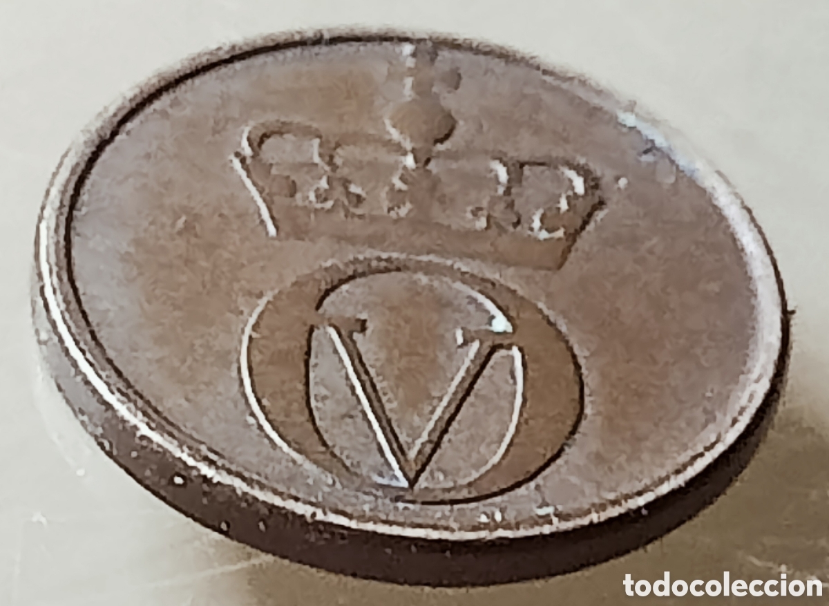 Monedas con errores: Moneda Noruega (1959) Error M&uacute;ltiple - Foto 24