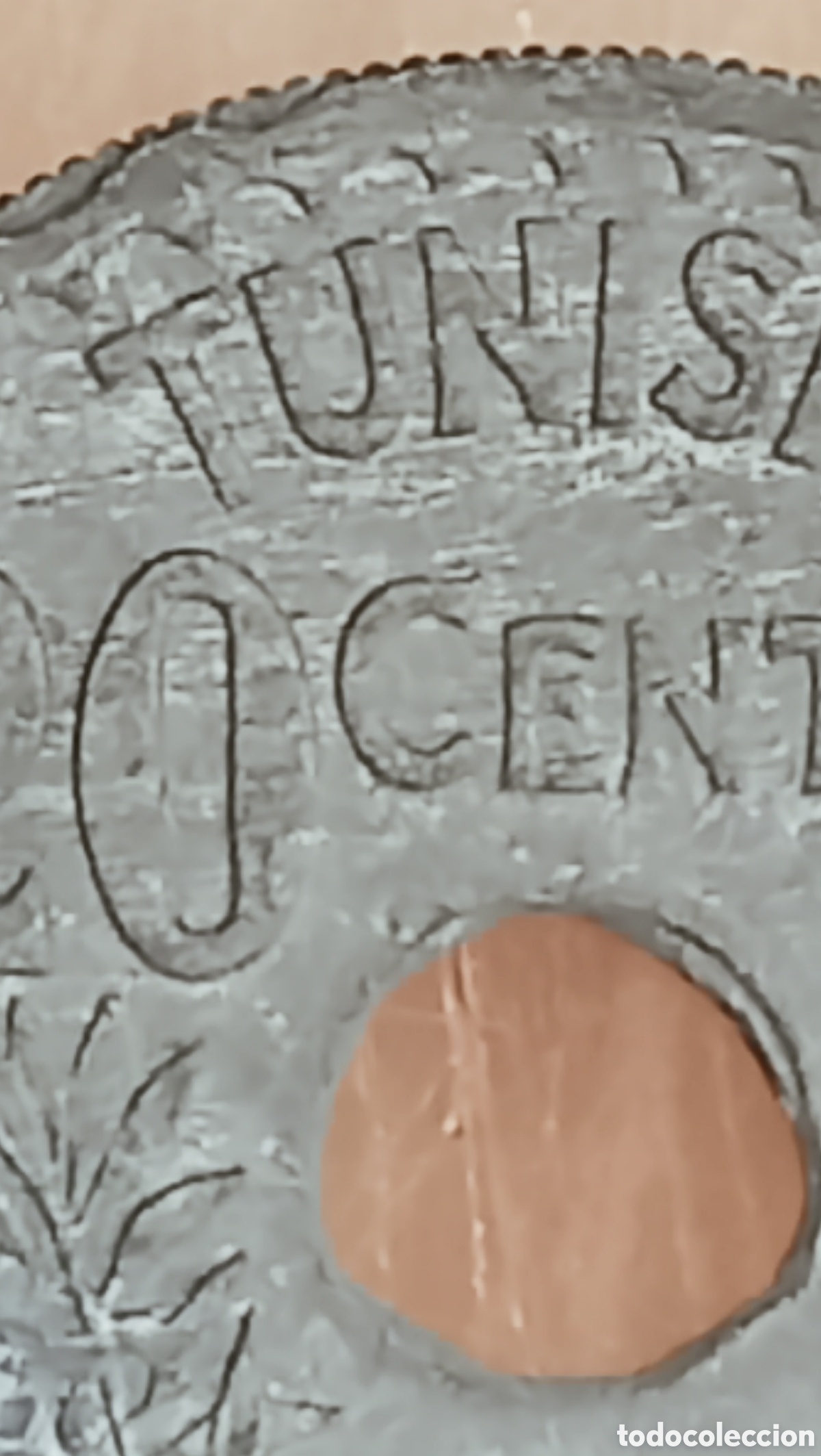 Monedas con errores: Moneda T&uacute;nez-1942&rdquo;SC&rdquo; Error de Acu&ntilde;aci&oacute;n - Foto 6