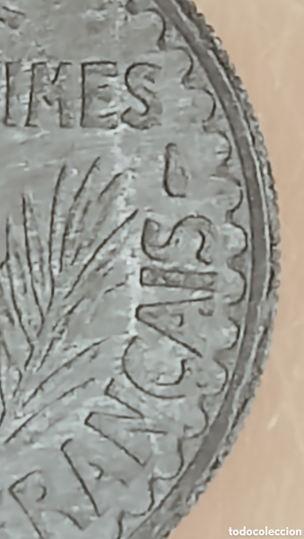 Monedas con errores: Moneda T&uacute;nez-1942&rdquo;SC&rdquo; Error de Acu&ntilde;aci&oacute;n - Foto 8