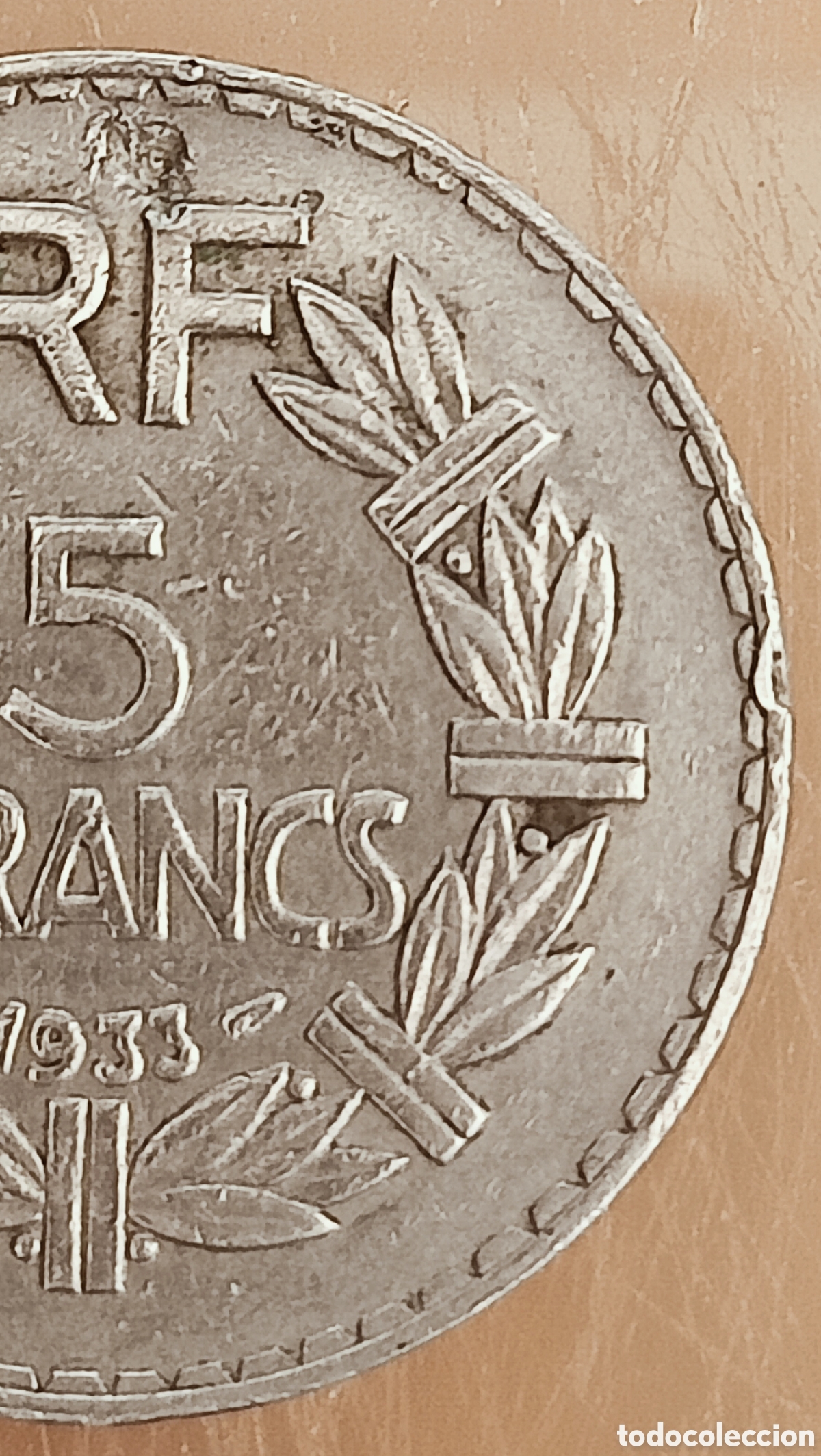 Monedas con errores: Moneda Francia(1933) ERROR COMBINADO - Foto 14