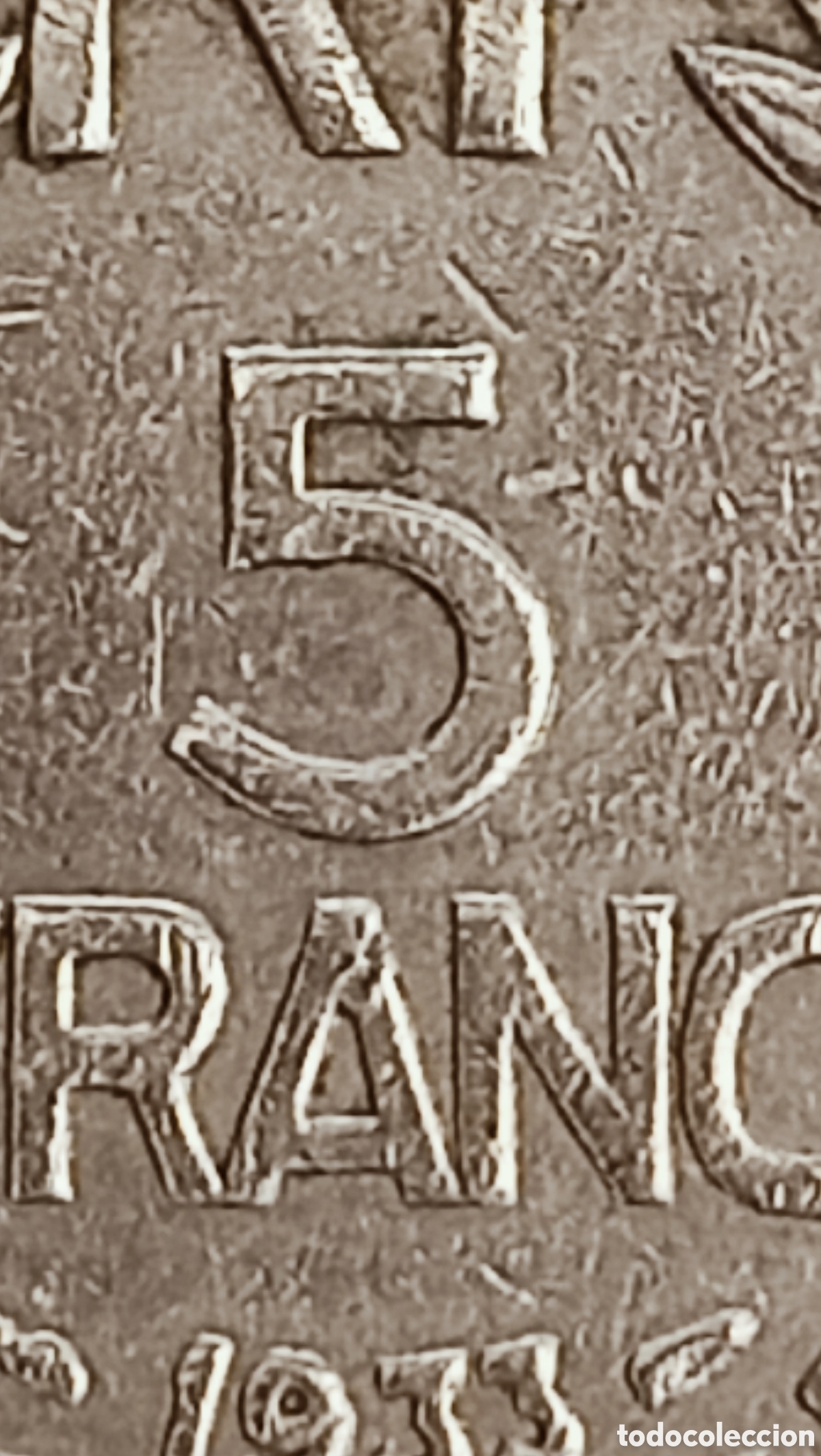 Monedas con errores: Moneda Francia(1933) ERROR COMBINADO - Foto 16