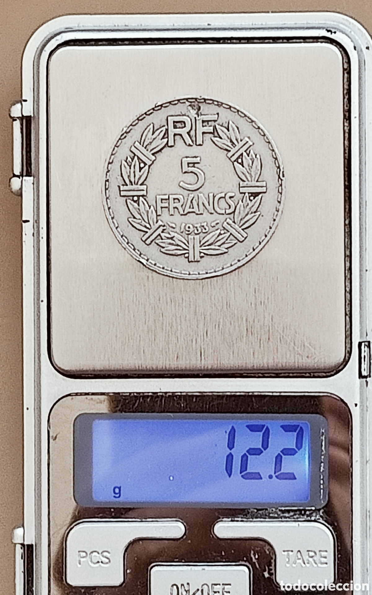 Monedas con errores: Moneda Francia(1933) ERROR COMBINADO - Foto 21