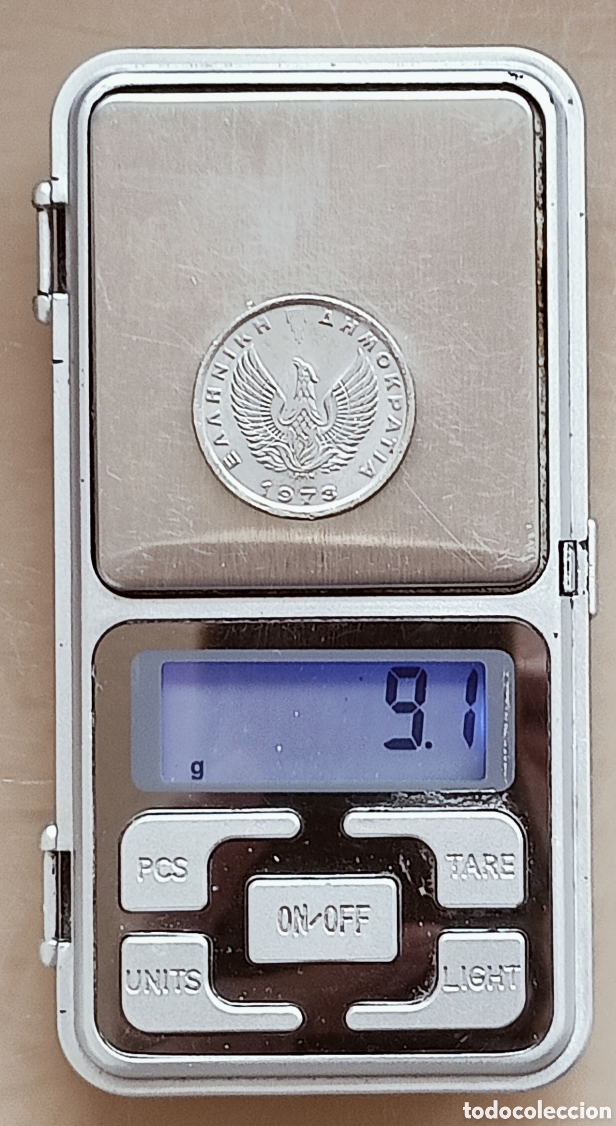 Monedas con errores: Moneda Grecia (1973) variantes - Foto 8