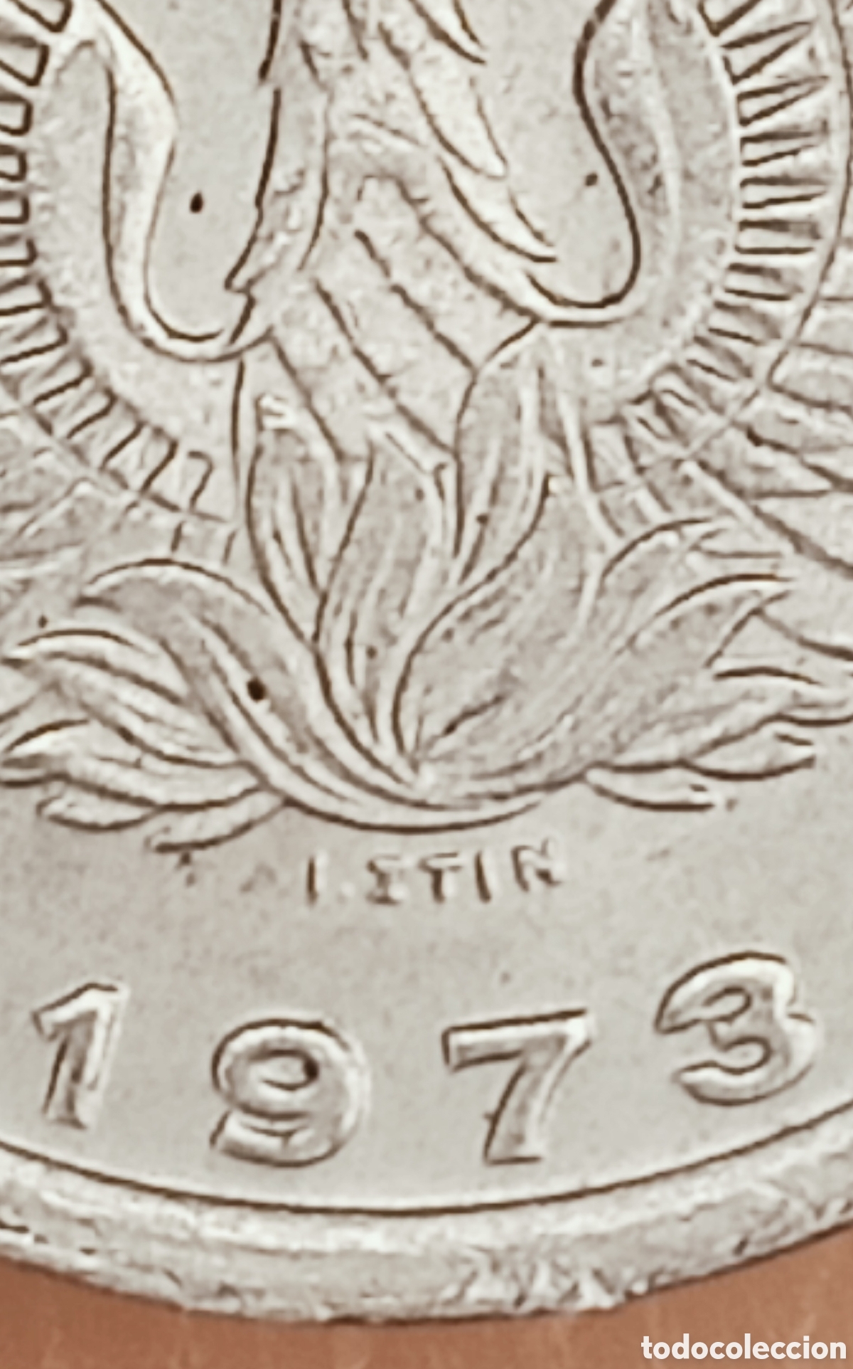 Monedas con errores: Moneda Grecia (1973) variantes - Foto 18
