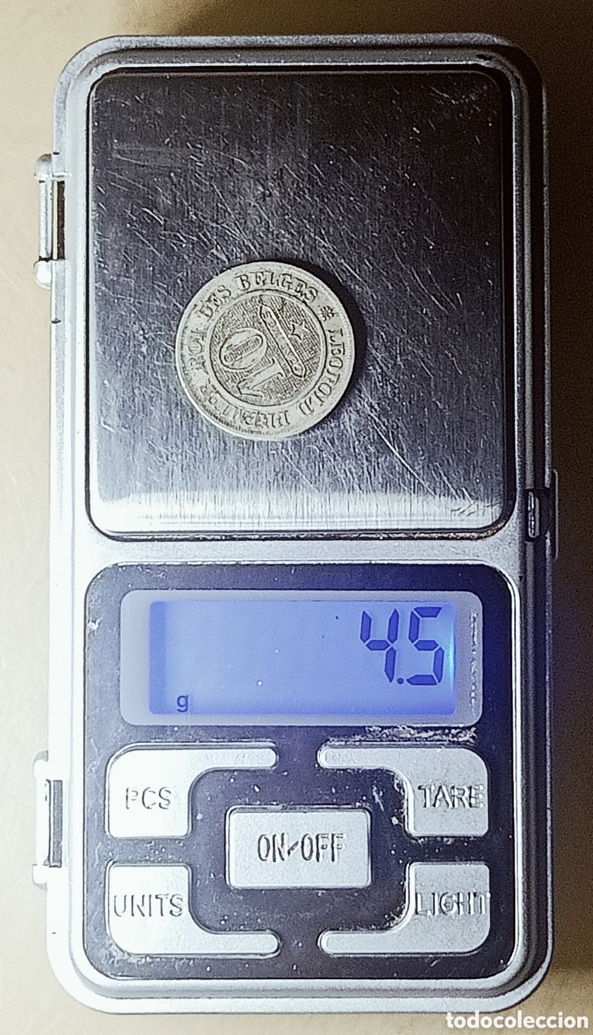 Monedas con errores: Moneda B&eacute;lgica (1863) M&aacute;ximo Error - Foto 15