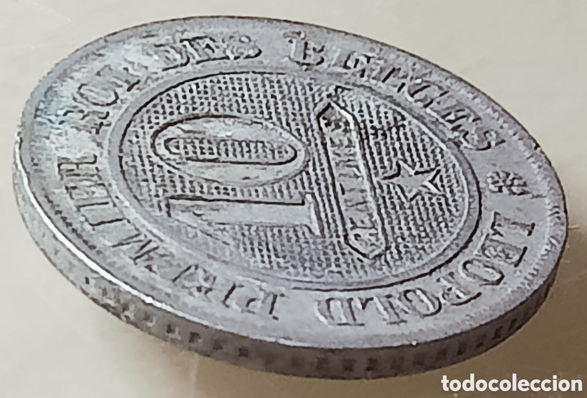 Monedas con errores: Moneda B&eacute;lgica (1863) M&aacute;ximo Error - Foto 17