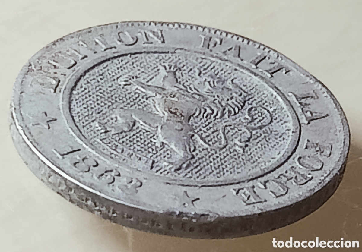 Monedas con errores: Moneda B&eacute;lgica (1863) M&aacute;ximo Error - Foto 19