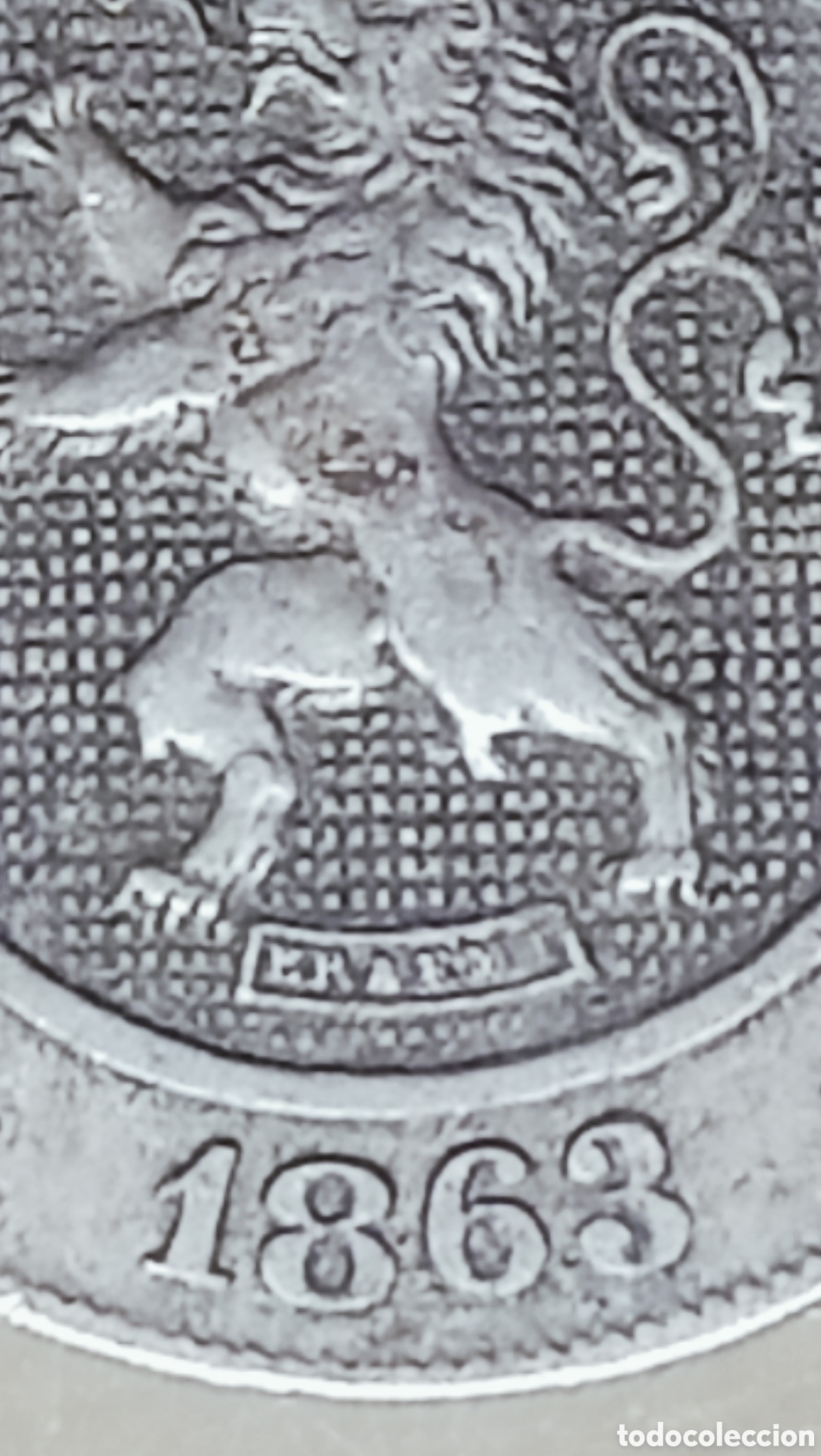 Monedas con errores: Moneda B&eacute;lgica (1863) M&aacute;ximo Error - Foto 29