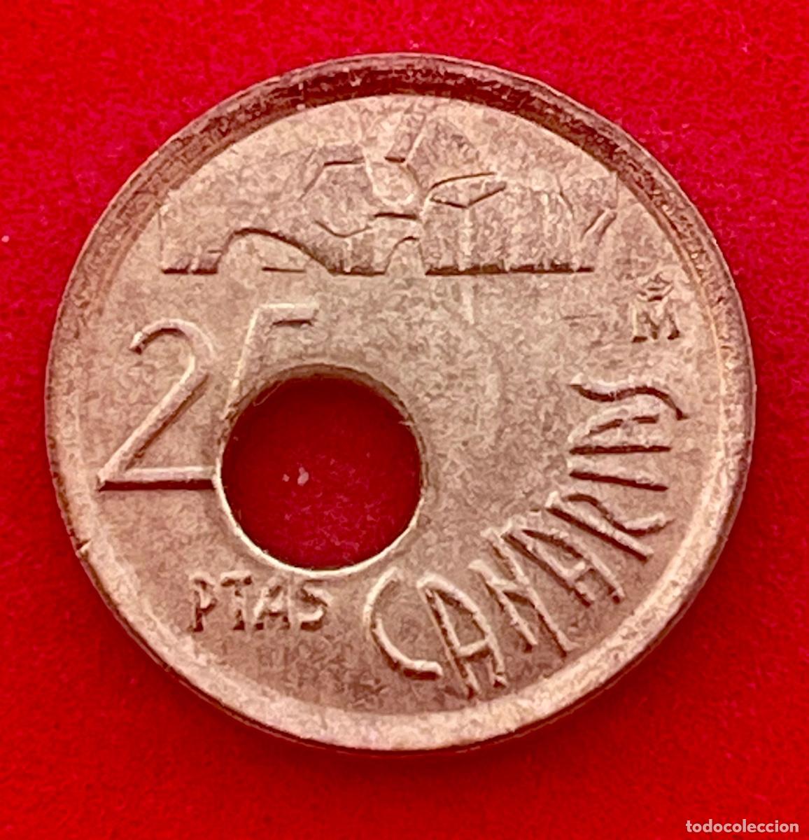 Monedas con errores: * ERROR * BONITO Y ESCASO. TALADRO CENTRAL DESPLAZADO 25 PESETAS A&Ntilde;O 1996