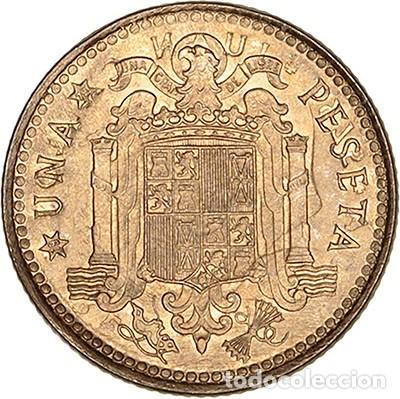 Monedas con errores: 1 Peseta. A&Ntilde;O 1975 / 78. Doble Reverso. SC. Errores.