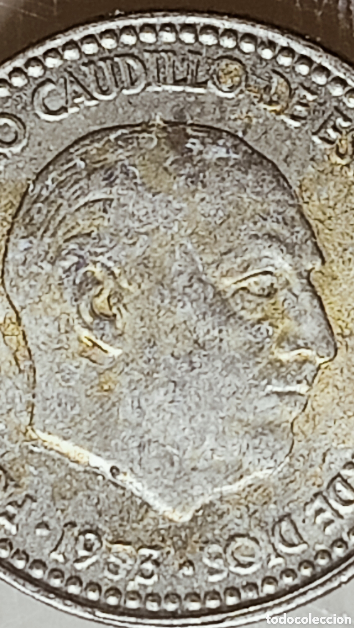 Monedas con errores: Moneda Espa&ntilde;a (1 peseta-1953*60) var&iacute;ante - Foto 14