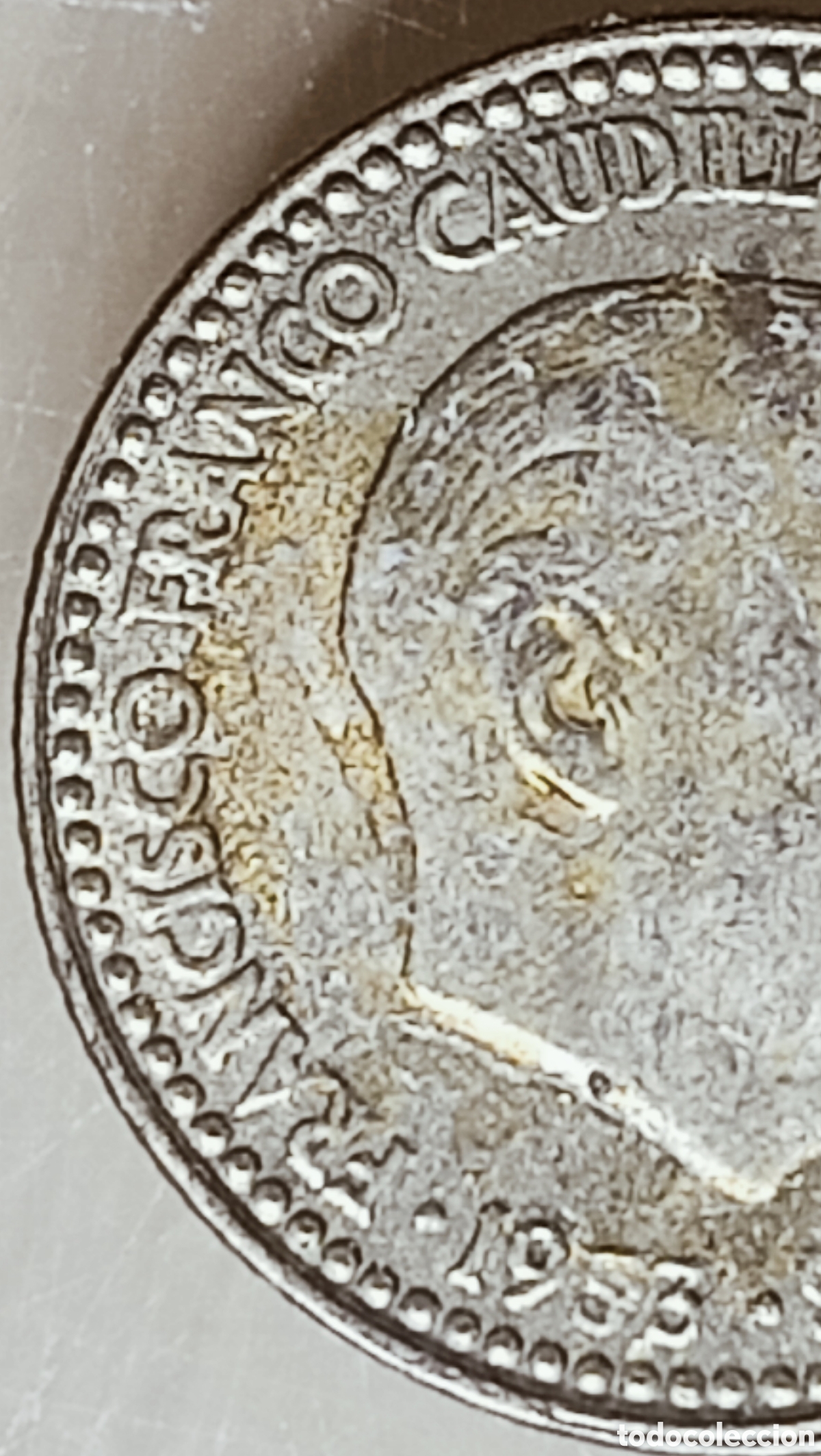 Monedas con errores: Moneda Espa&ntilde;a (1 peseta-1953*60) var&iacute;ante - Foto 15