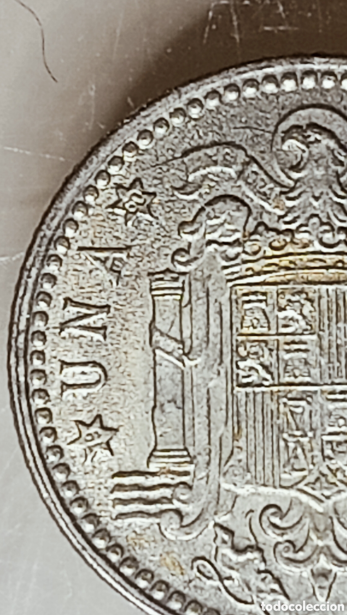 Monedas con errores: Moneda Espa&ntilde;a (1 peseta-1953*60) var&iacute;ante - Foto 22