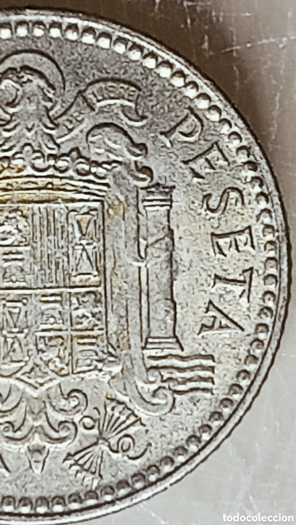 Monedas con errores: Moneda Espa&ntilde;a (1 peseta-1953*60) var&iacute;ante - Foto 23