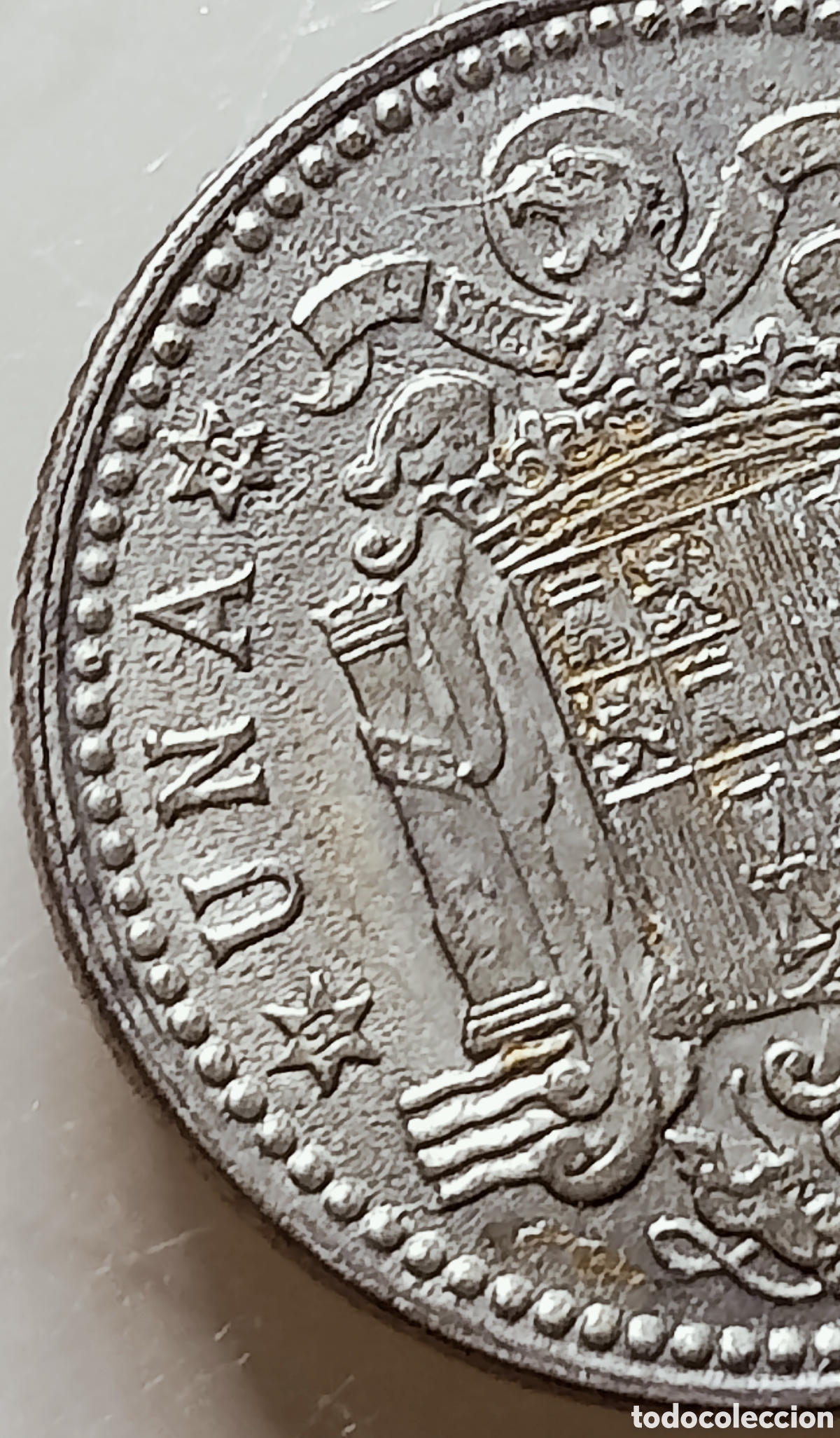 Monedas con errores: Moneda Espa&ntilde;a (1 peseta-1953*60) var&iacute;ante - Foto 25