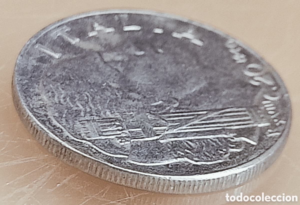 Monedas con errores: Moneda Italia-1940-Error de cu&ntilde;o - Foto 9