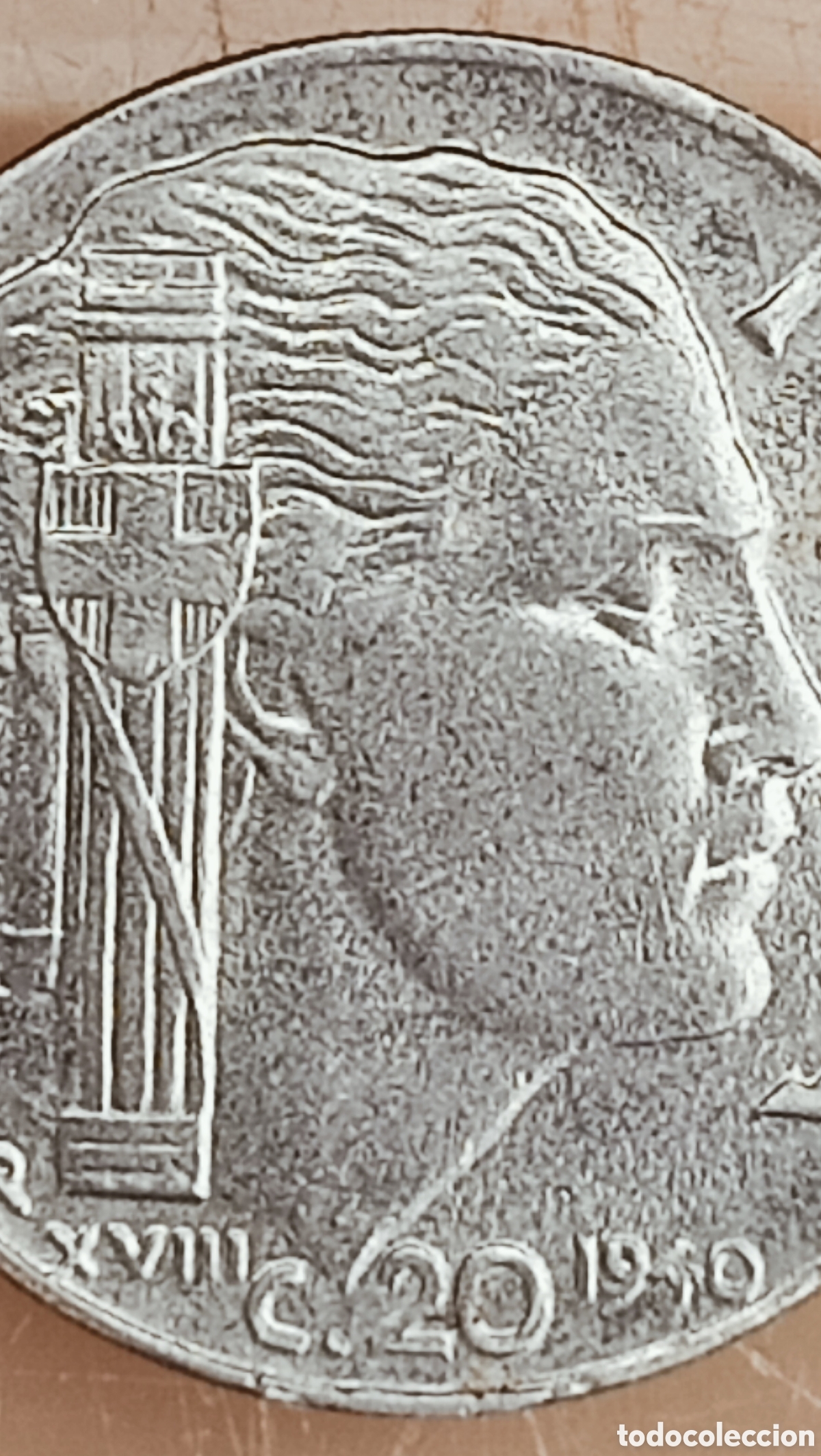 Monedas con errores: Moneda Italia-1940-Error de cu&ntilde;o - Foto 27