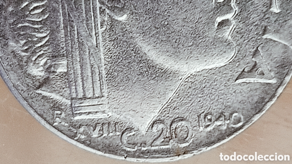 Monedas con errores: Moneda Italia-1940-Error de cu&ntilde;o - Foto 30