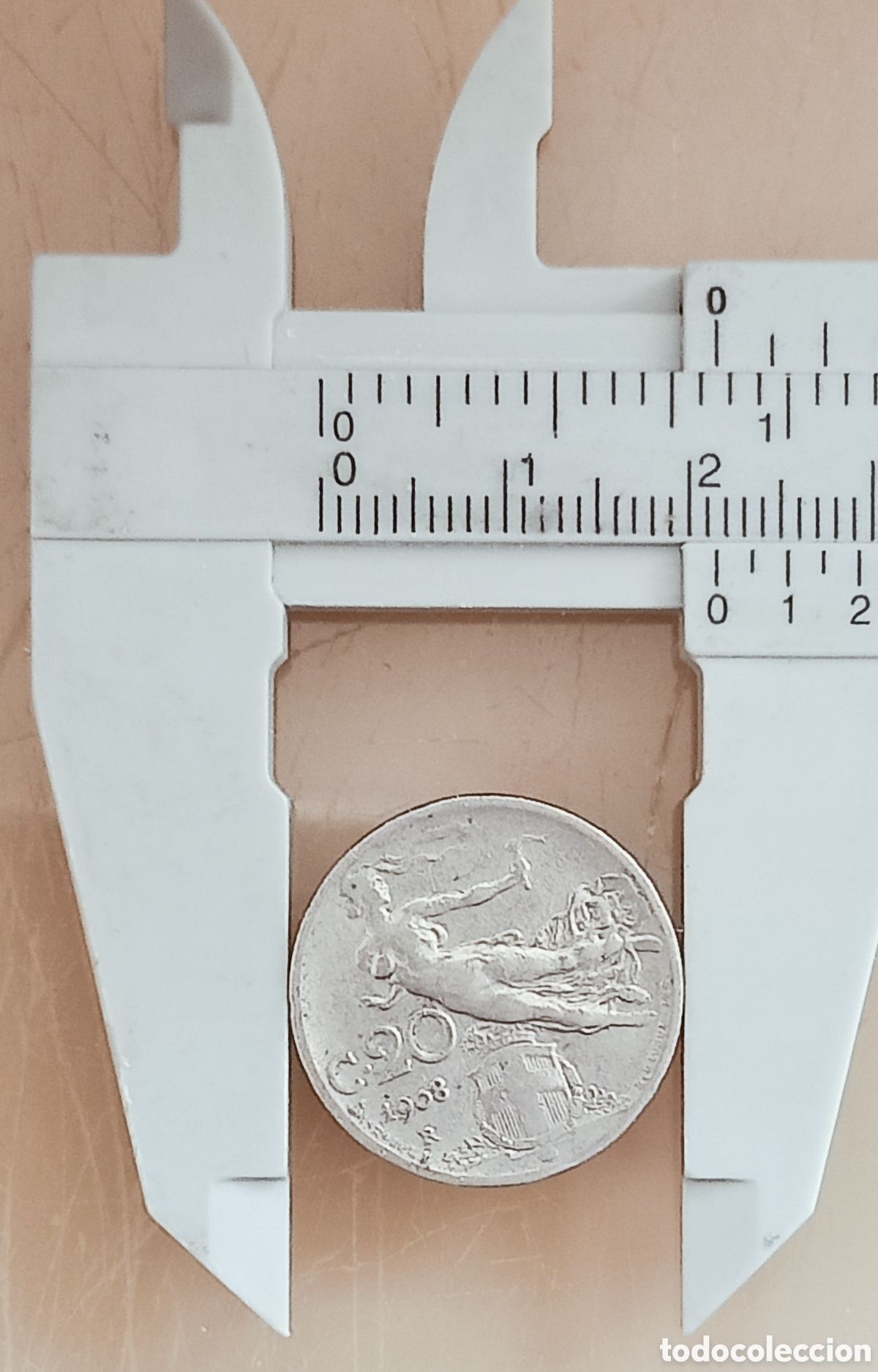 Monedas con errores: Moneda Italia (1908) Error M&uacute;ltiple - Foto 13