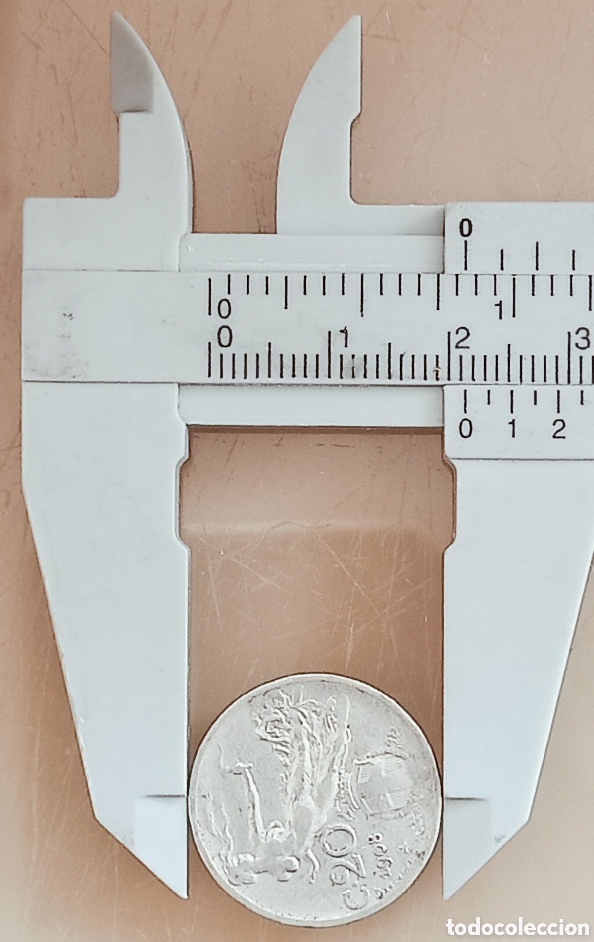 Monedas con errores: Moneda Italia (1908) Error M&uacute;ltiple - Foto 19