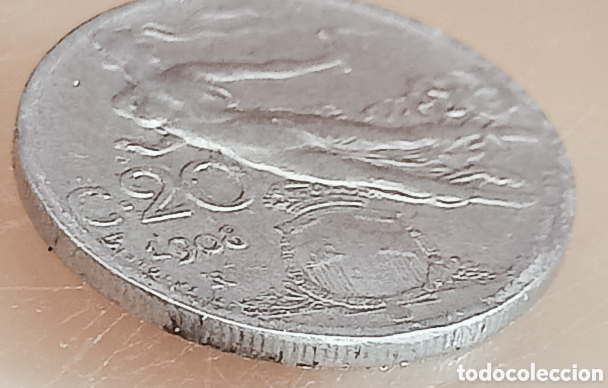 Monedas con errores: Moneda Italia (1908) Error M&uacute;ltiple - Foto 28
