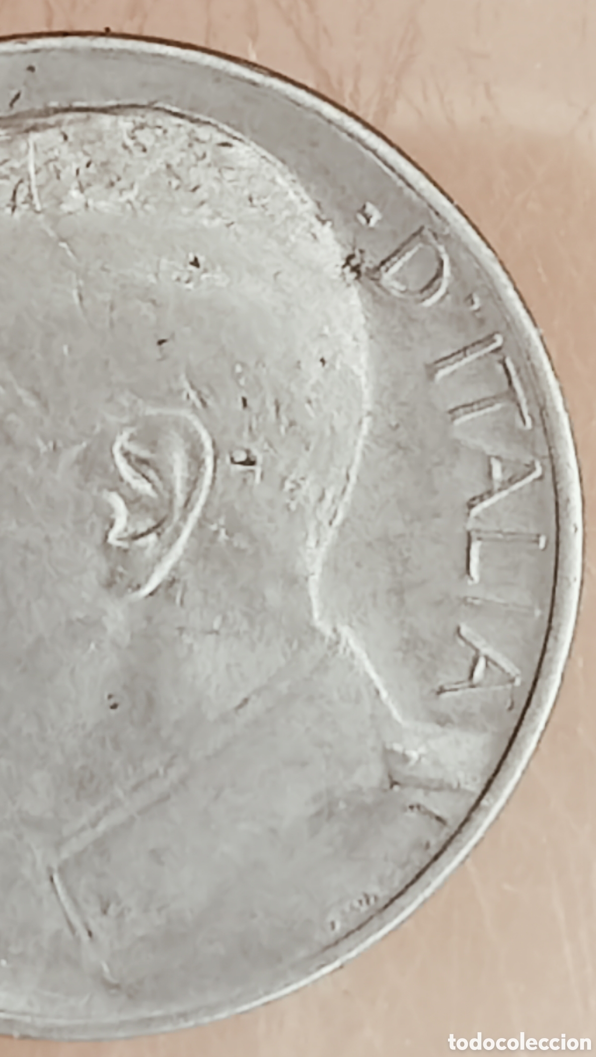 Monedas con errores: Moneda Italia (1921) Error Mec&aacute;nico - Foto 5