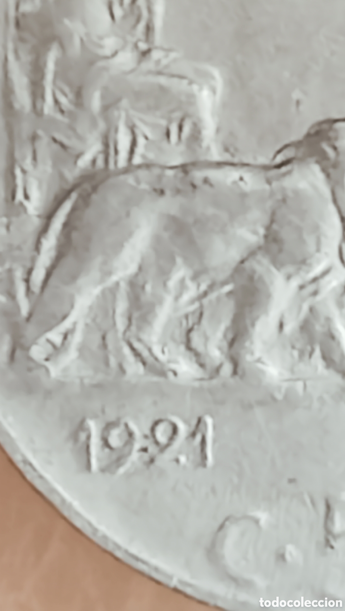 Monedas con errores: Moneda Italia (1921) Error Mec&aacute;nico - Foto 13